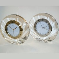 Shell Clock silver
