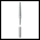 Ручка DEFI (роллер), алюминиевое основание с паллад. отделкой,  углеродное волокно и нержавеющая ста