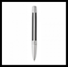 Ручка DEFI (многофункциональная), алюмин. основание с паллад. отделкой, композитный состав,черная