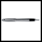 Ручка OLYMPIO Medium (перьевая), линия COTE D'AZUR, рутениевая отдел., полиров. корпус