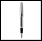 Ручка OLYMPIO Large (перьевая), серебро, китайский лак