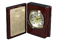 Часы настольные «Книга Времени» с рамкой для фотографий или календарем