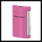 Зажигалка MINIJET, отделка: розовый современный лак, хром