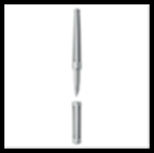 Ручка DEFI (перьевая), алюминиевое основание с паллад. отделкой, углеродное волокно и нержавеющая ст