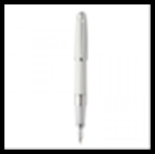 Ручка CAPRICE (перьевая), палладий, белый перламутровый лак