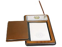 Подставка для бумажного блока с ручкой и телефонной книжкой «Голова льва»